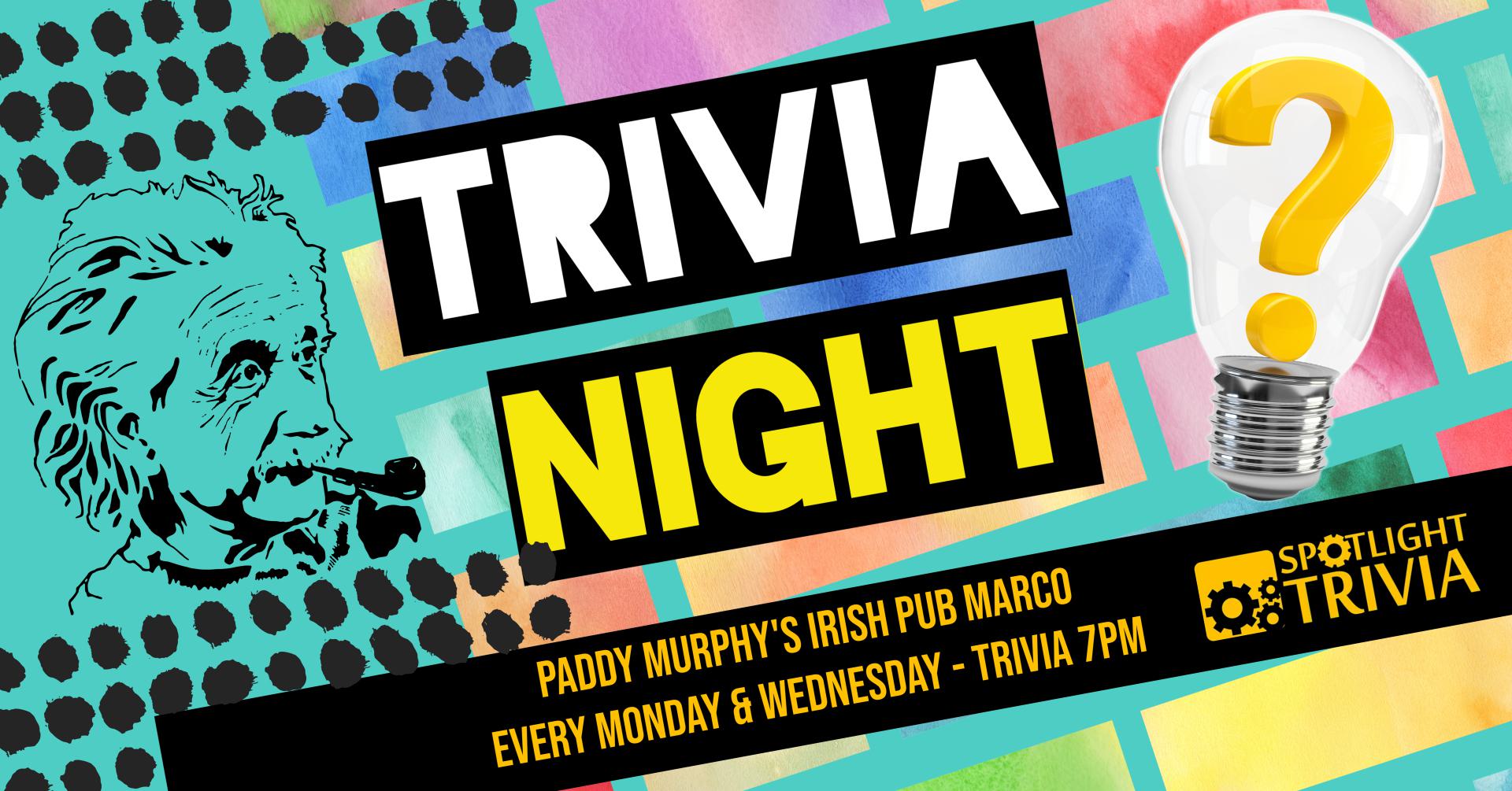 Trivia Night @ Paddy Murphy's Irish Pub