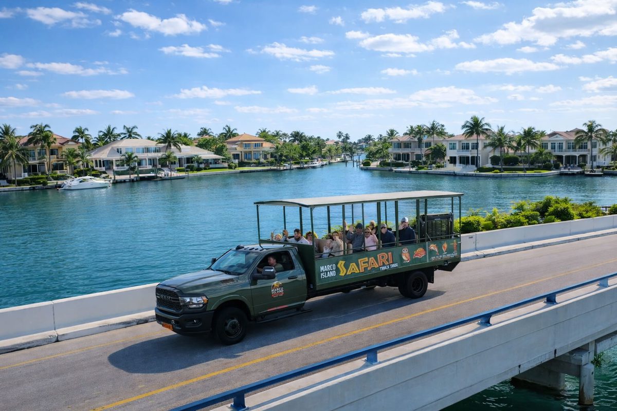 Marco island safari bridge